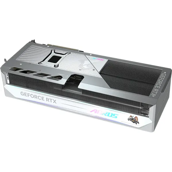 Placa video Gigabyte AORUS GeForce RTX 5080 MASTER ICE 16GB GDDR7 256 Bit DLSS 4.0