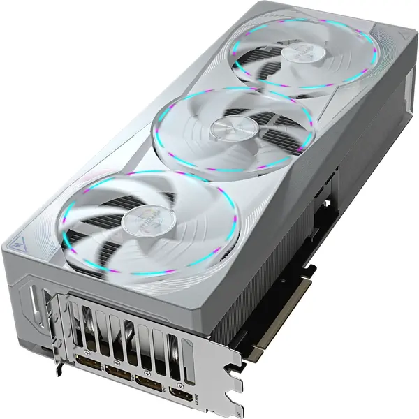 Placa video Gigabyte AORUS GeForce RTX 5080 MASTER ICE 16GB GDDR7 256 Bit DLSS 4.0