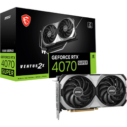 Placa video MSI GeForce RTX 4070 SUPER VENTUS 2X 12GB GDDR6X 192 Bit DLSS 3.0