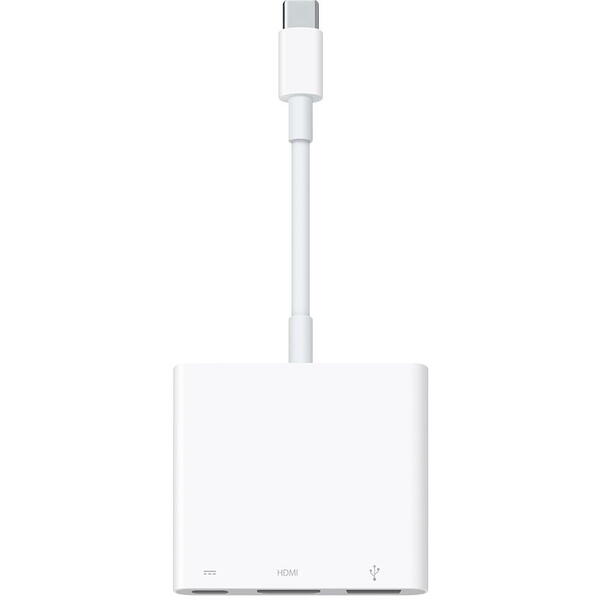 Docking Station Apple MW5M3ZM/A, USB-C - USB-C + USB + HDMI, White