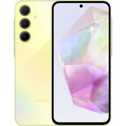 Galaxy A35, 6.6 inch, 128GB, 6GB RAM, Dual SIM, 5G, 4-Camere, Awesome Lemon