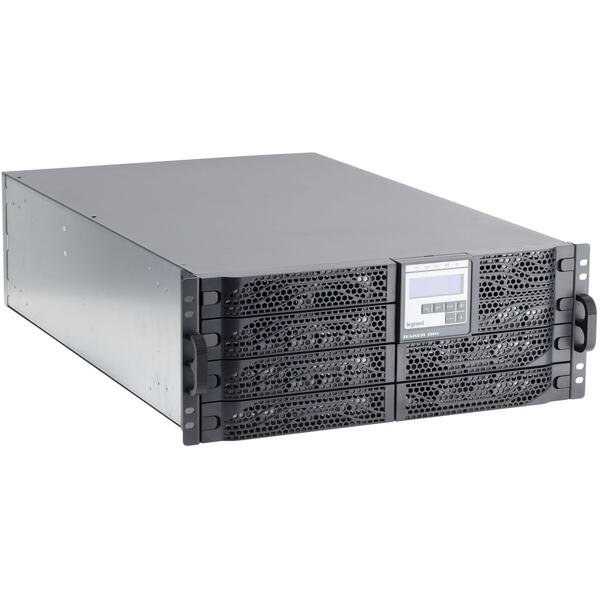 UPS Legrand DAKER DK + Tower/Rack, 6000VA/6000W, On Line Double Conversion, Sinusoidal, Negru