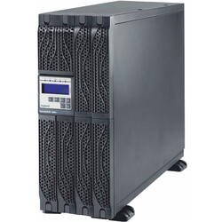 DAKER DK + Tower/Rack, 6000VA/6000W, On Line Double Conversion, Sinusoidal, Negru