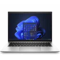 Laptop HP EliteBook 840 G10, 14 inch WQXGA IPS, Intel Core i7-1360P, 32GB DDR5, 1TB SSD, Intel Iris Xe, Win 11 Pro, Silver