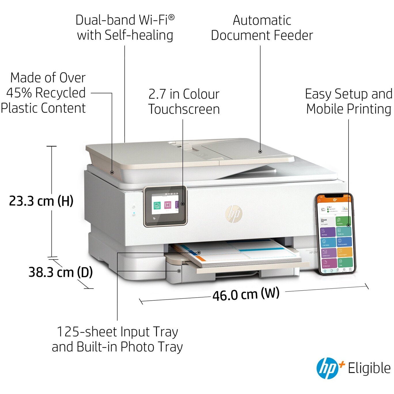 Multifunctionala Hp Envy Inspire 7920e All In One Inkjet Color Format A4 Duplex Wi Fi 1416