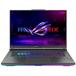Laptop Asus ROG Strix G16 G614JIR, 16 inch QHD+ 240Hz, Procesor Intel Core i9 14900HX, 32GB DDR5, 1TB SSD, GeForce RTX 4070 8GB, Eclipse Gray