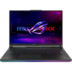 Laptop Gaming Asus ROG Strix SCAR 18 G834JZR, 18 inch 2.5K 240Hz G-Sync, Intel Core i9 14900HX, 32GB DDR5, 1TB SSD, GeForce RTX 4080 12GB, Off Black