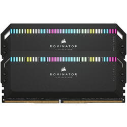 Dominator Platinum RGB DDR5 64GB 6400MHz CL32 Kit Dual Channel Black