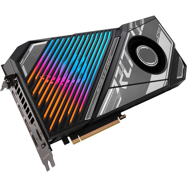 Placa video Asus GeForce RTX 4090 ROG STRIX LC OC Edition 24GB GDDR6X 384 bit DLSS 3.0