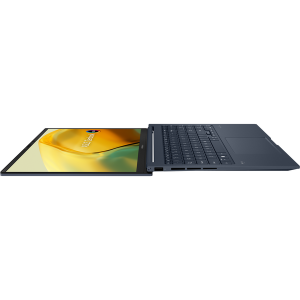 Laptop Asus Zenbook 15 OLED UM3504DA, 15.6 inch 2.8K 120Hz, AMD Ryzen 7 7735U, 16GB DDR5, 1TB SSD, Radeon 680M, Win 11 Pro, Ponder Blue