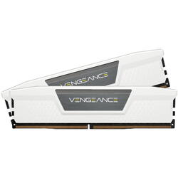 Vengeance White 32GB DDR5 6400MHz CL32 Kit Dual Channel