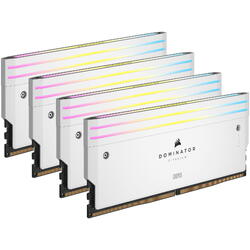 Dominator Titanium RGB White 64GB 6000MHz CL36 Kit Quad Channel