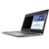 Laptop Dell Precision 3580, 15.6 inch FHD, Intel Core i7-1360P, 16GB DDR5, 512GB SSD, RTX A500 4GB, Win 11 Pro, Grey, 3Yr